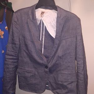 Chambray Blazer